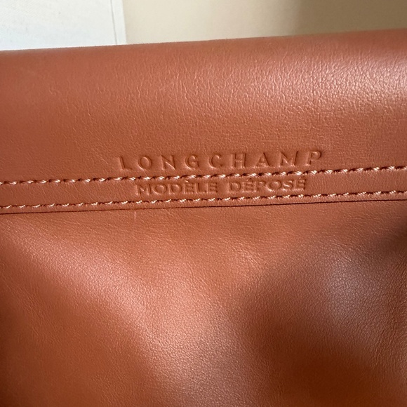 Longchamp Le Pliage Xtra Medium Brown Leather Tote bag - Picture 7 of 10